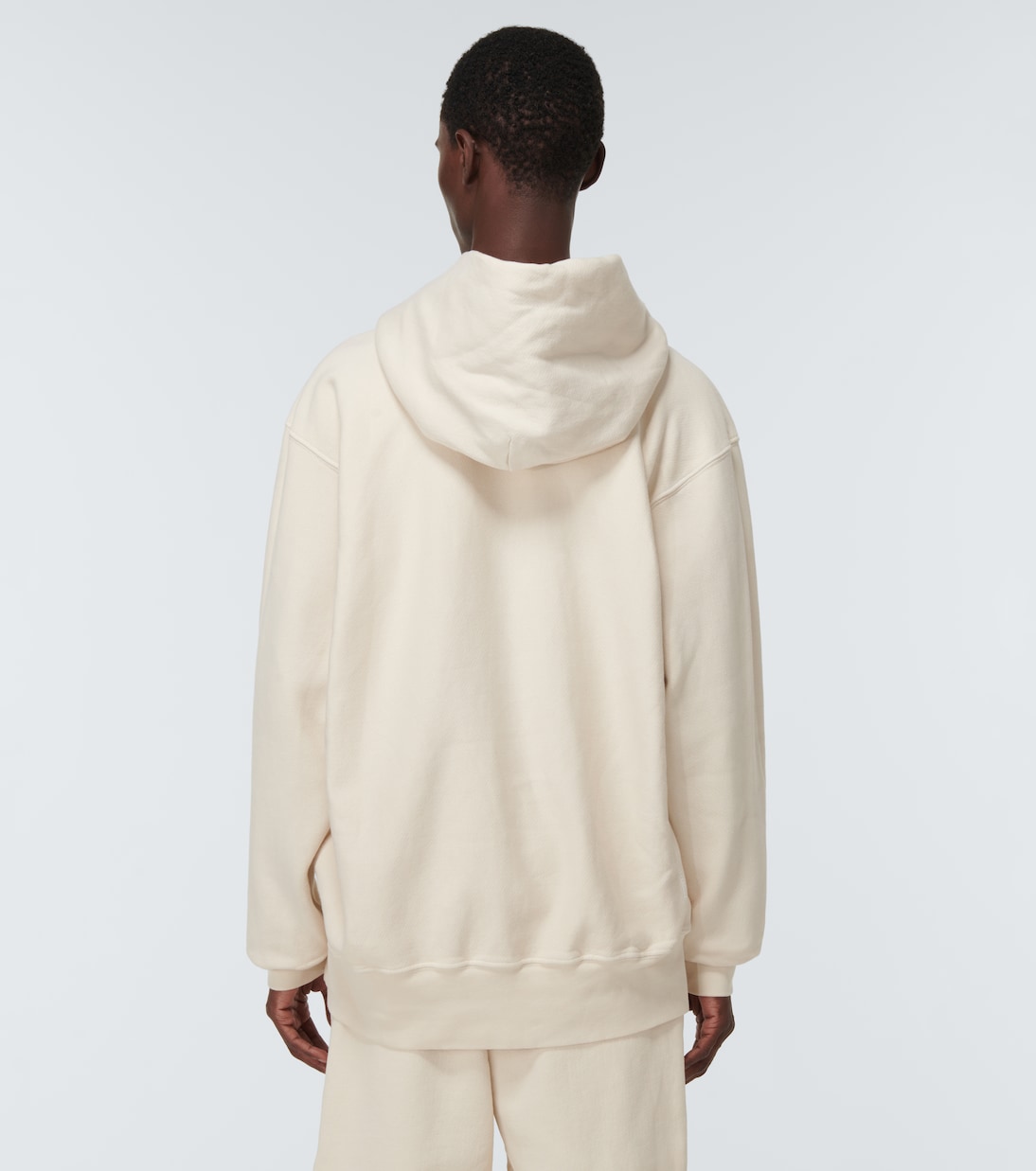 Cropped hooded sweatshirt | Les Tien
