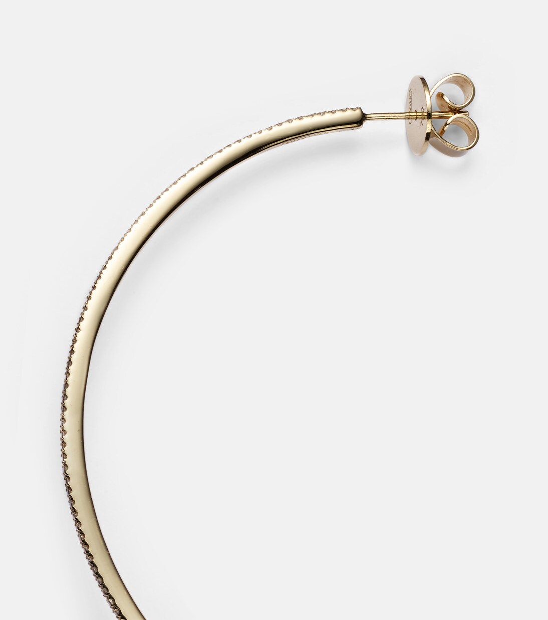 Ohrringe XL aus 18kt Gelbgold mit Diamanten | Shay Jewelry