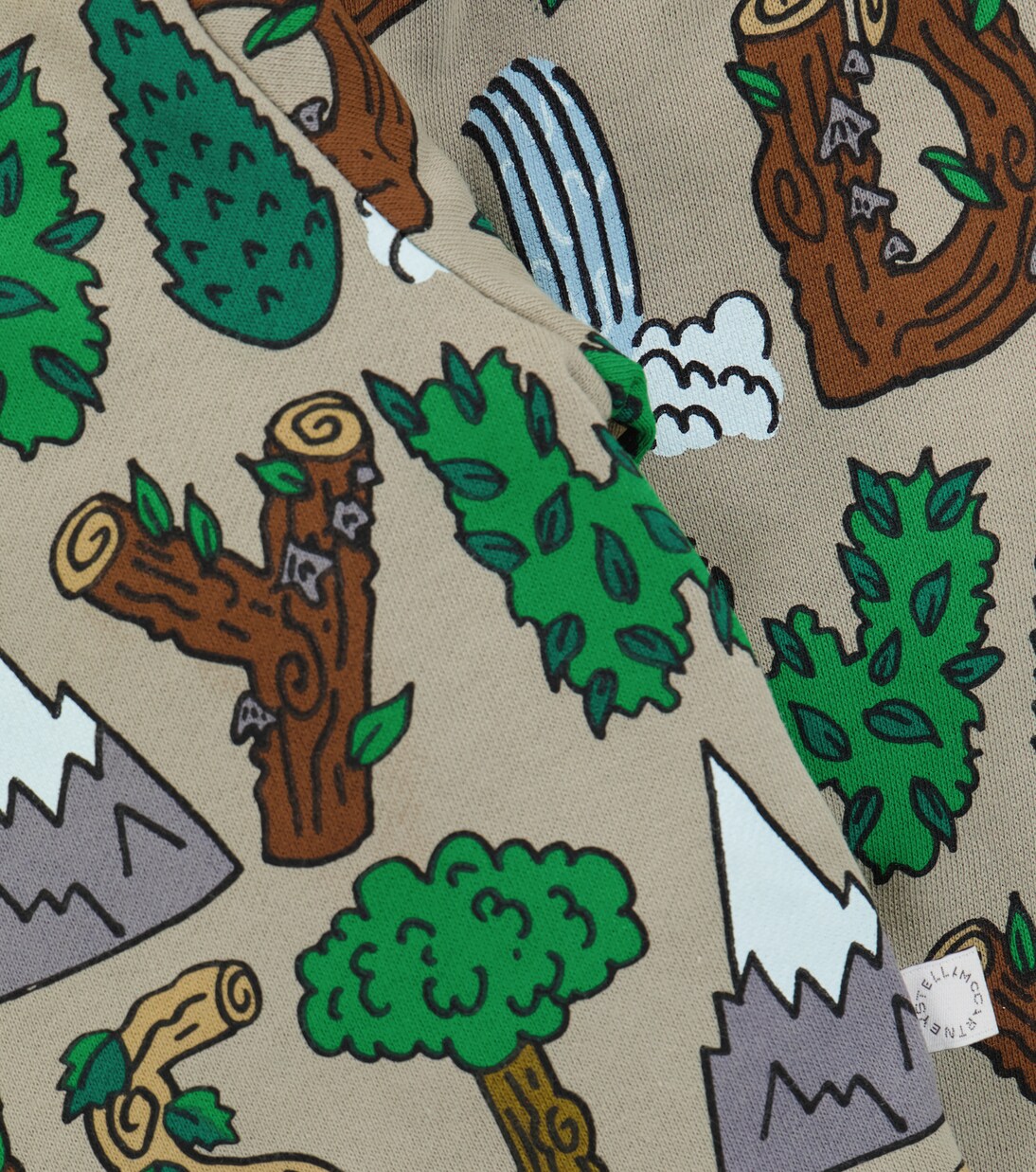 Baby printed cotton jersey tracksuit | Stella McCartney Kids