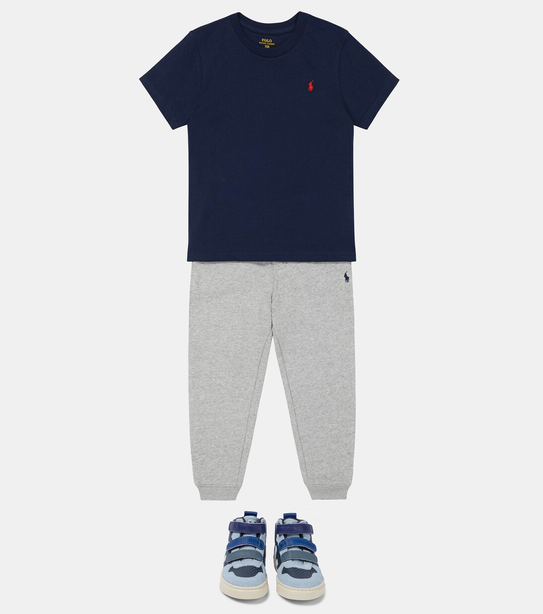 Cotton crewneck T-shirt | Polo Ralph Lauren Kids