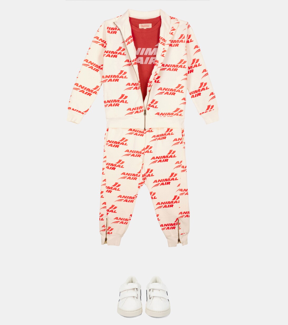 Trainingsjacke Zebra aus Baumwolle | The Animals Observatory