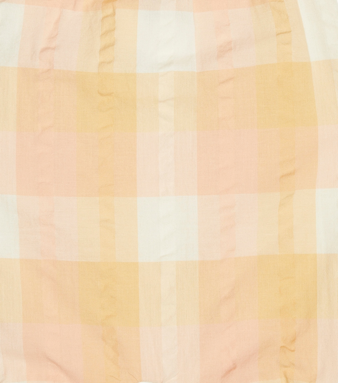 Baby Olimpia plaid cotton jumpsuit | The New Society