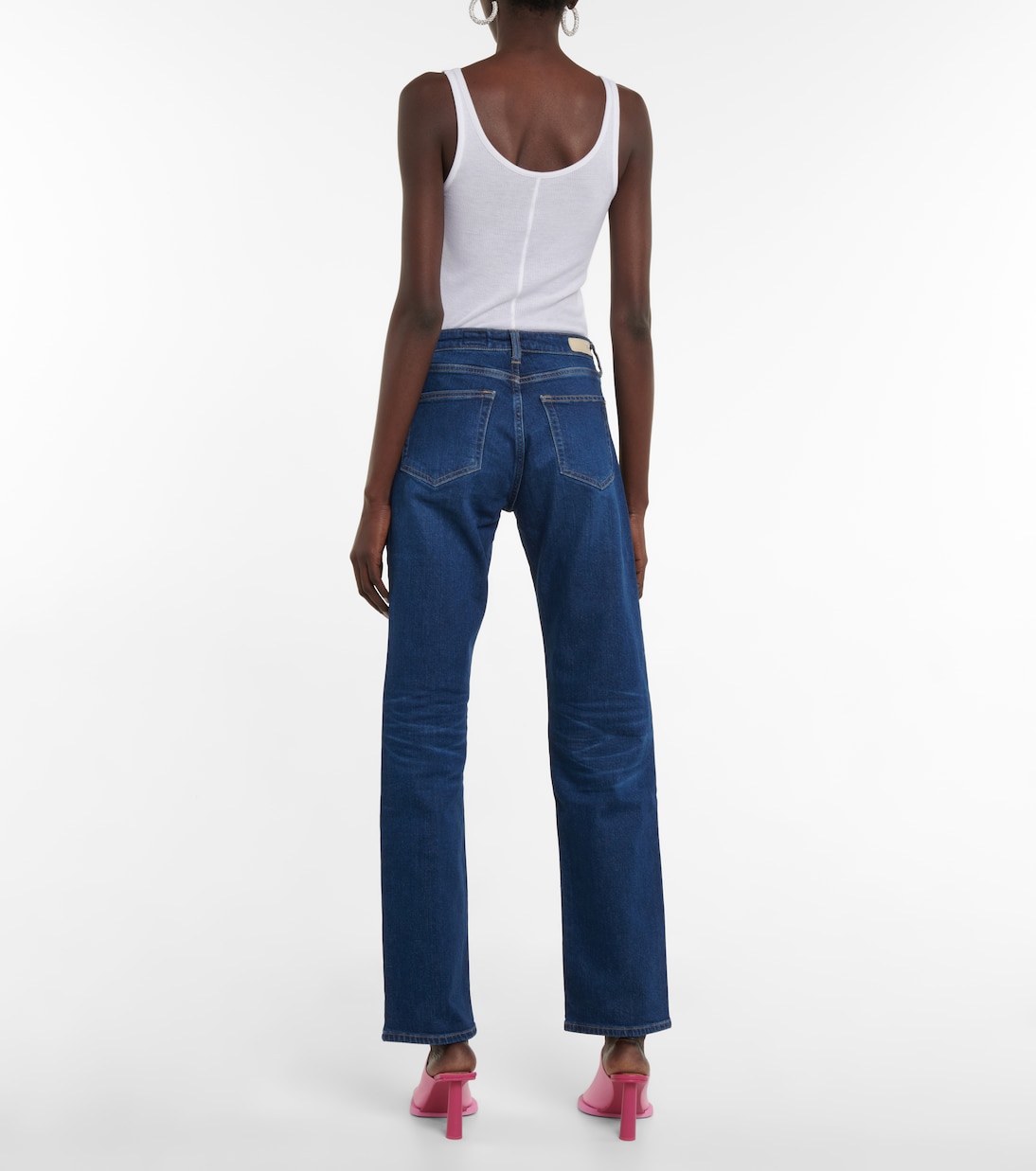 High-Rise Boyfriend Jeans Knoxx | AG Jeans