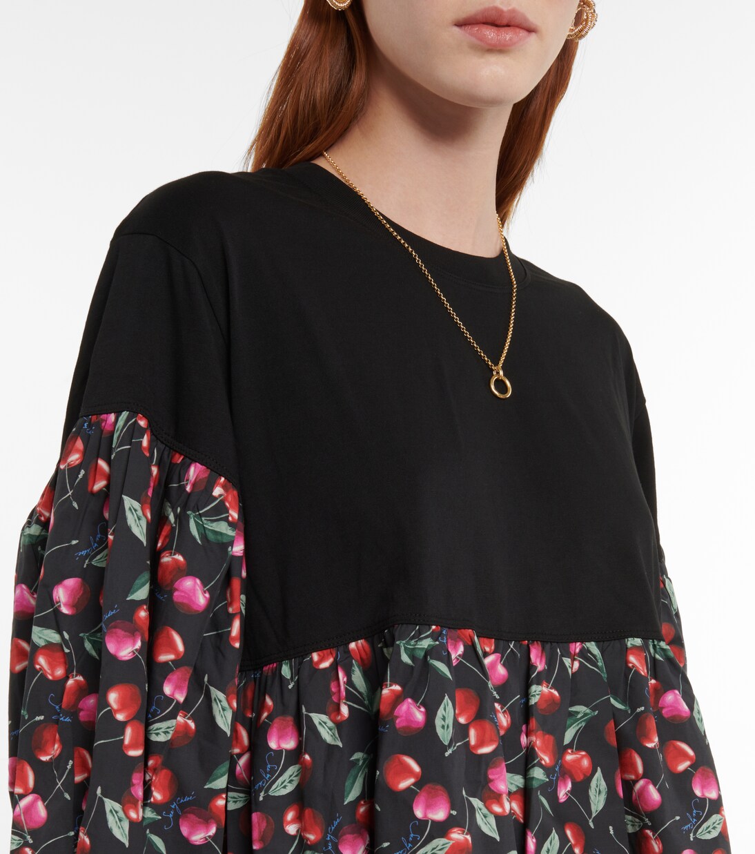 Bedrucktes Minikleid aus Baumwolle | See By Chloé