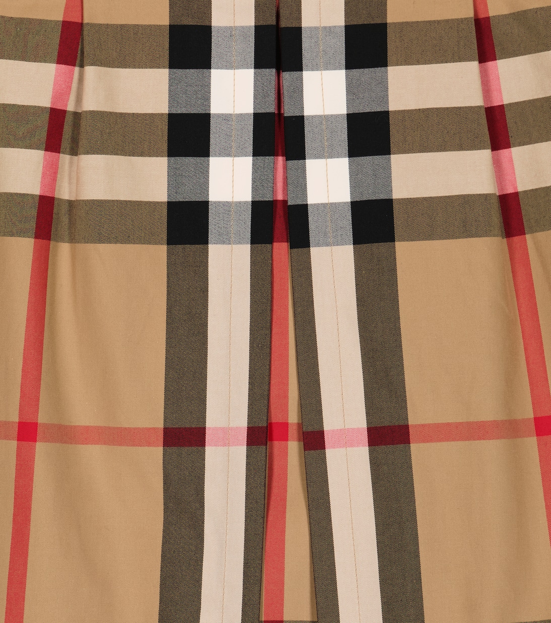 Rock aus Baumwollpopeline | Burberry Kids
