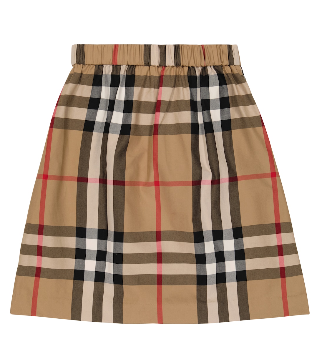 Rock aus Baumwollpopeline | Burberry Kids