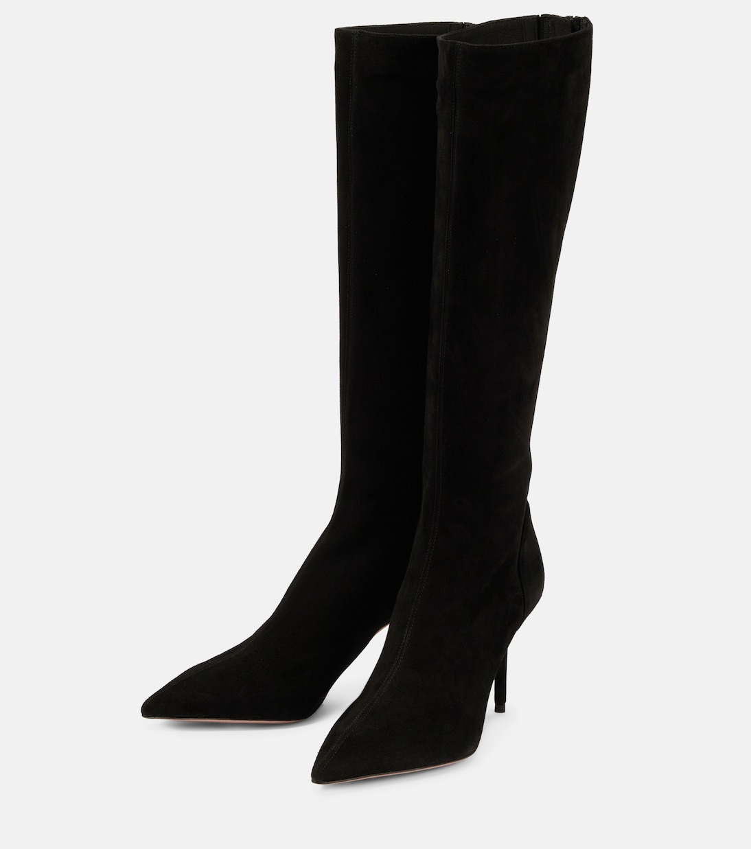 Saint Honore 85 suede boots | Aquazzura