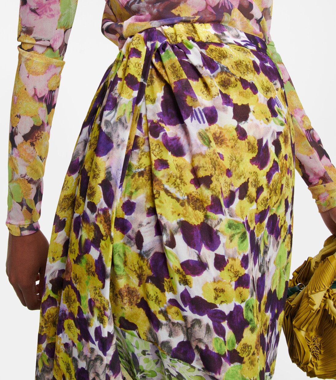 Printed midi skirt | Dries Van Noten