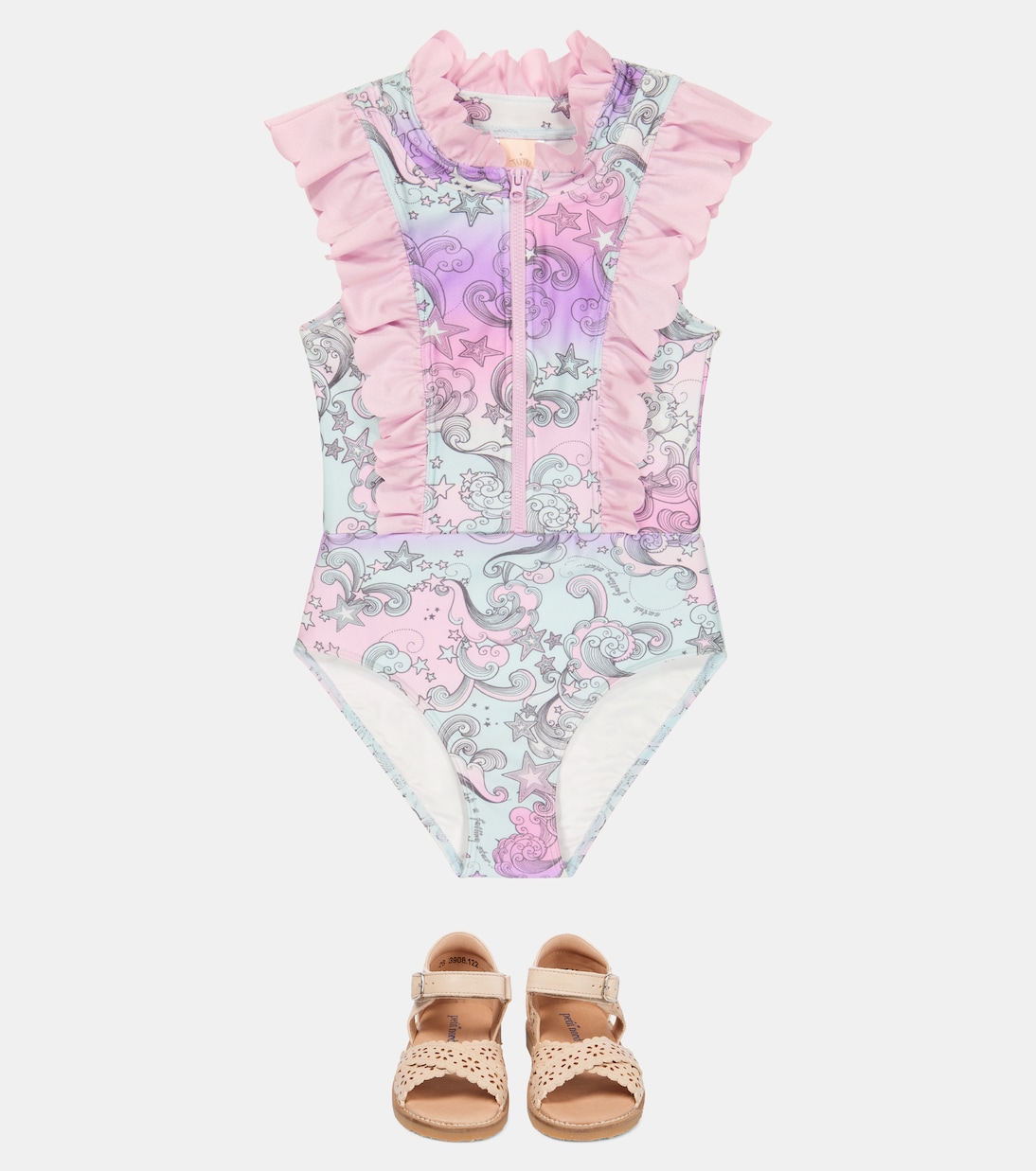 Bedruckter Badeanzug Aquarius | Tutu Du Monde