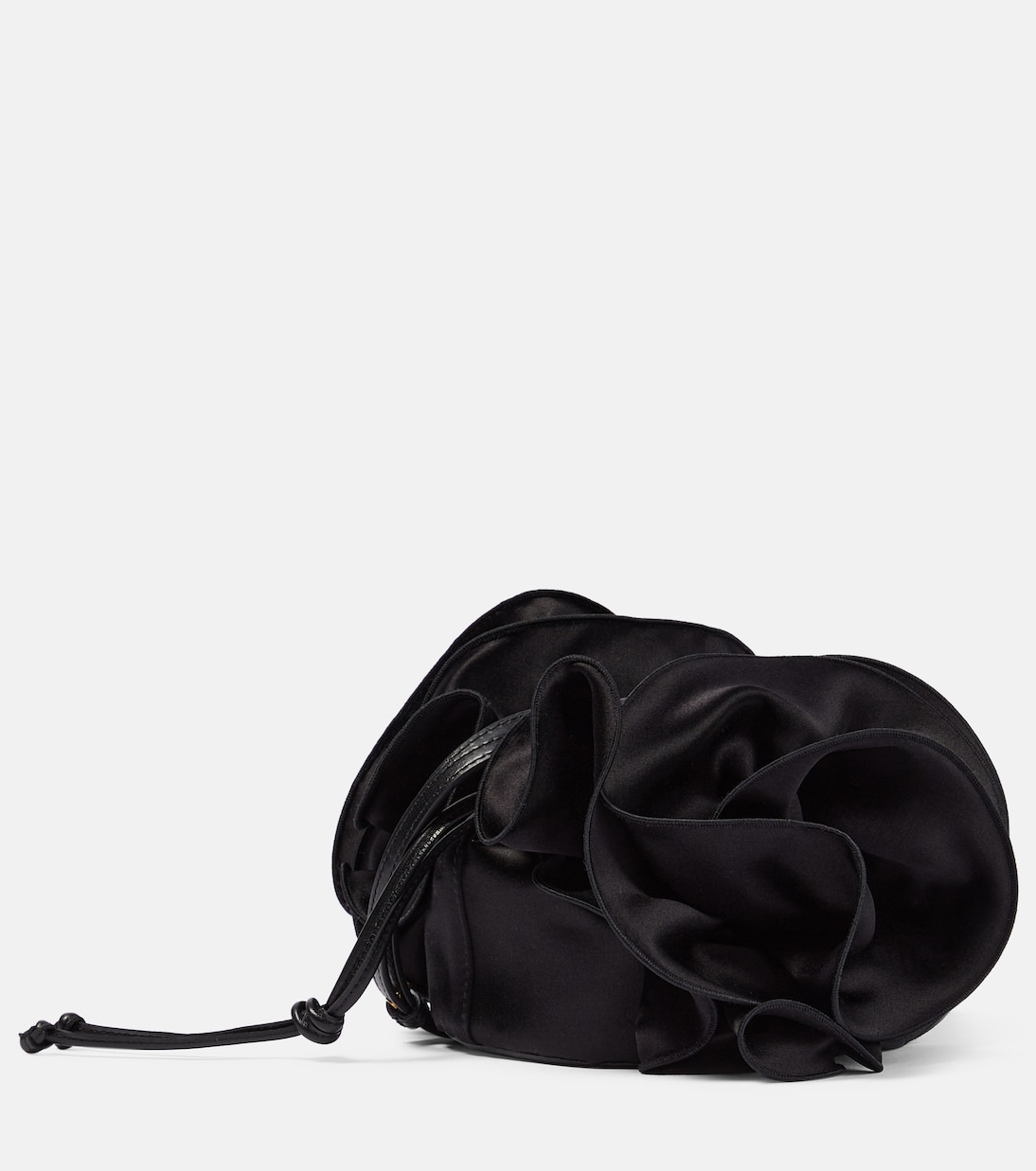 Ruched satin shoulder bag | Magda Butrym