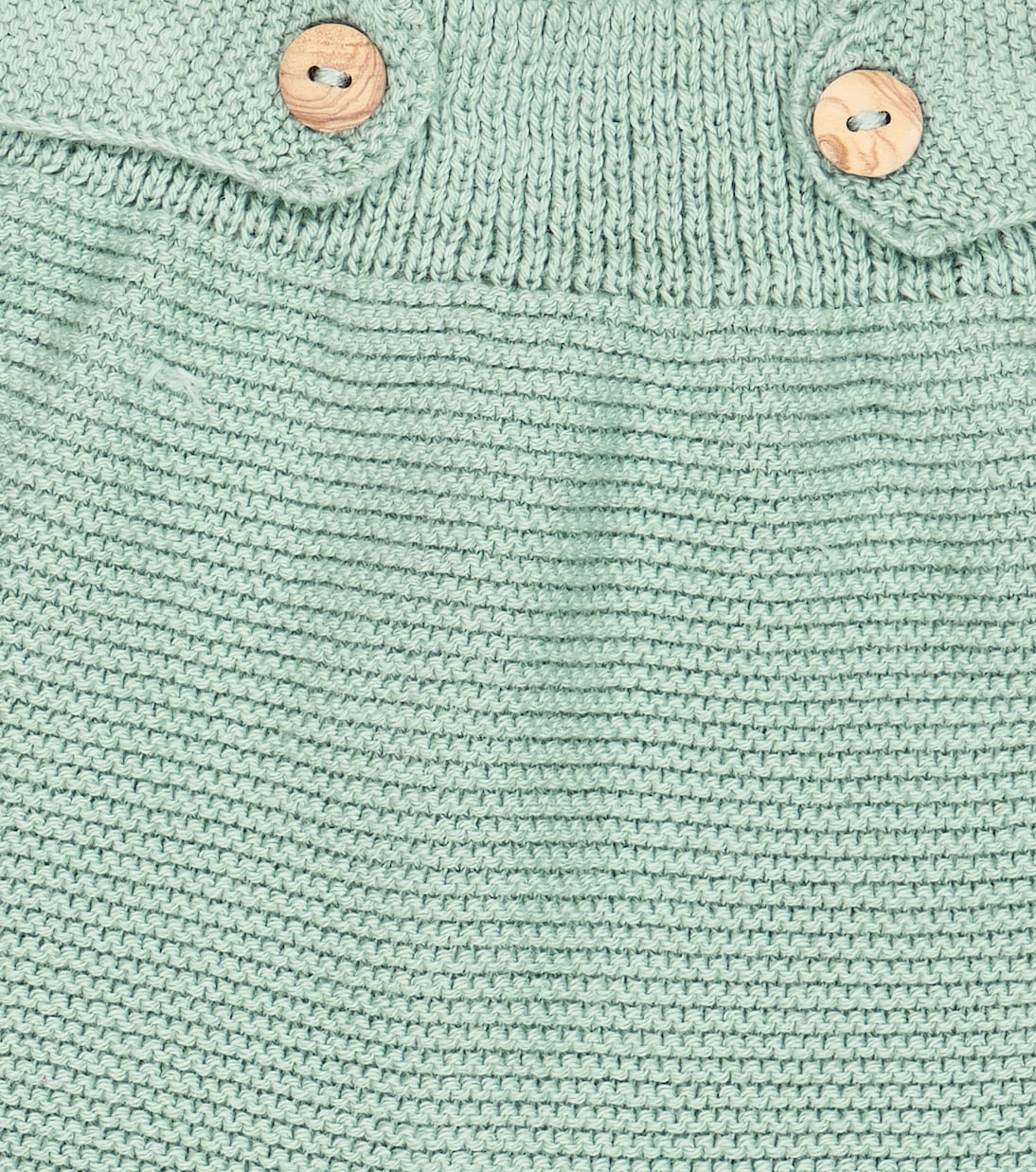 Baby Menta cotton shorts | La Coqueta