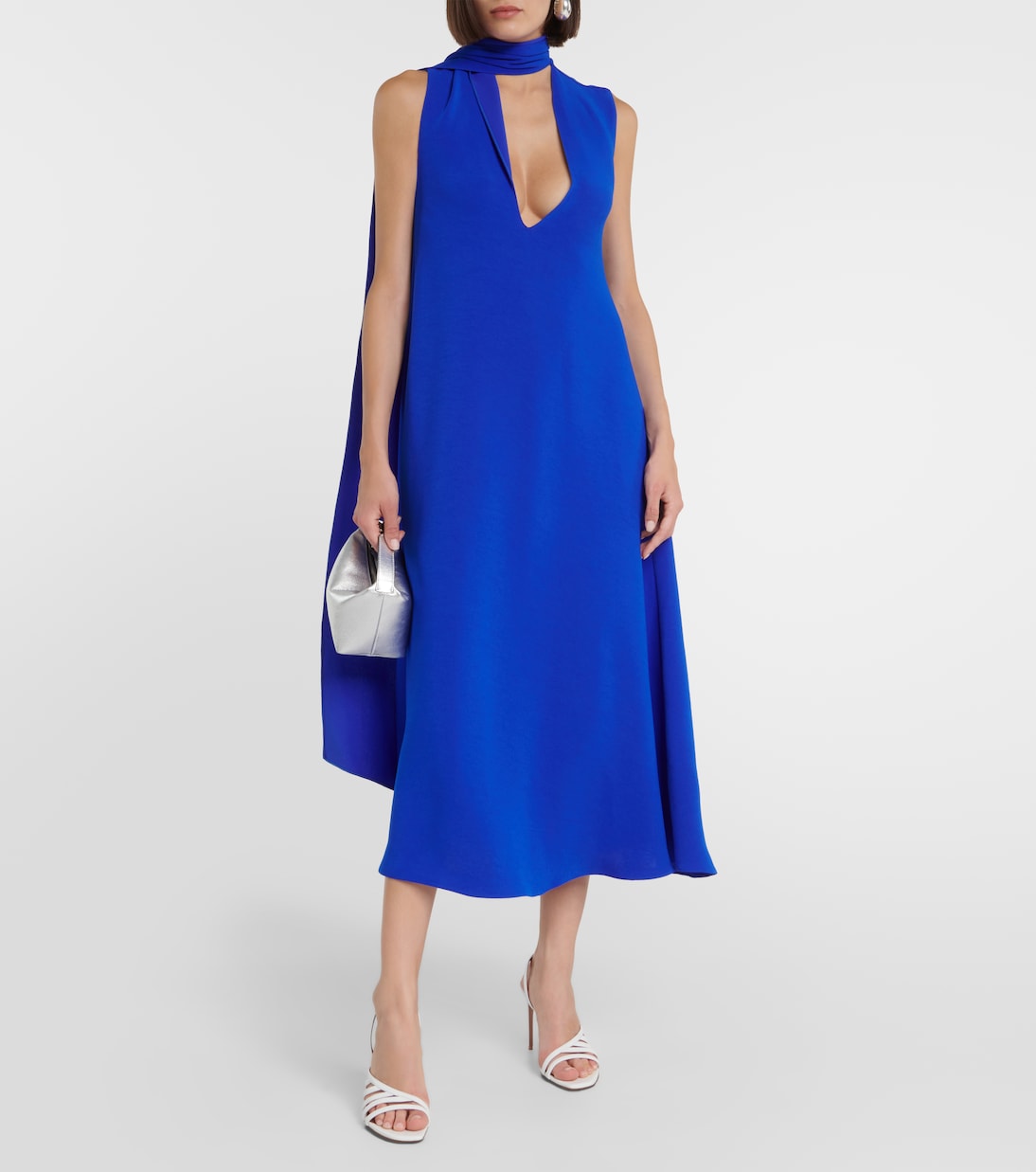 Slingback-Sandalen Ama 90 aus Leder | Malone Souliers