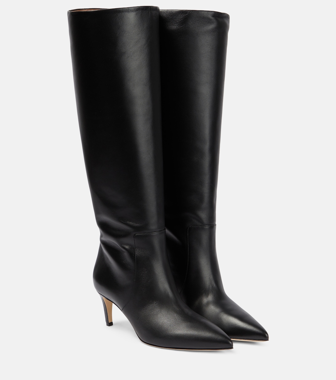 Leather knee-high boots | Paris Texas
