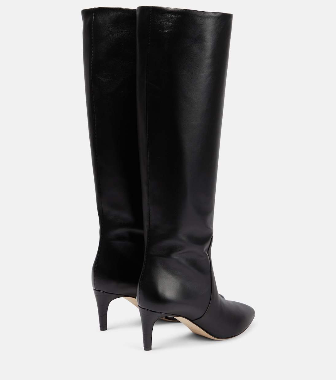 Leather knee-high boots | Paris Texas