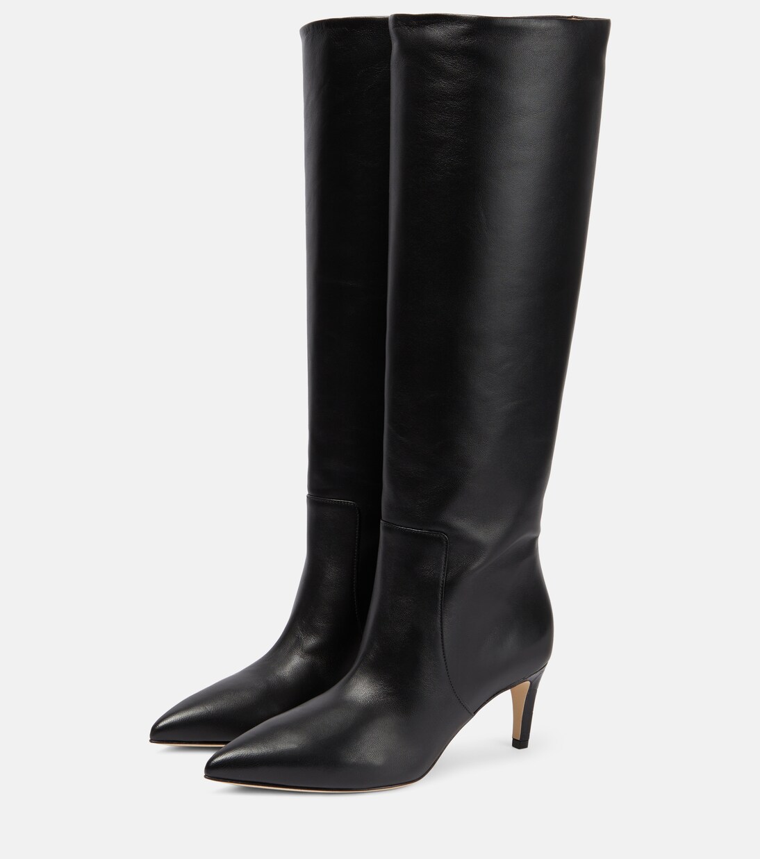 Leather knee-high boots | Paris Texas