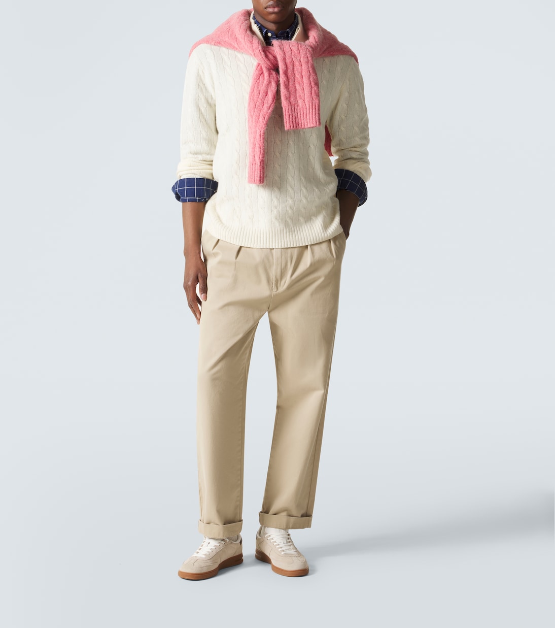 Cable-knit wool and cashmere sweater | Polo Ralph Lauren