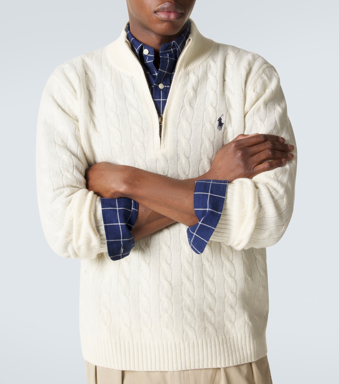Cable-knit wool and cashmere sweater | Polo Ralph Lauren