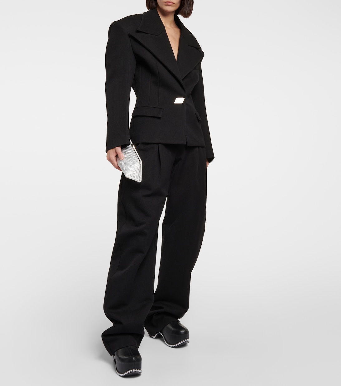 X Sergio Rossi Clogs Bomb aus Leder | Area