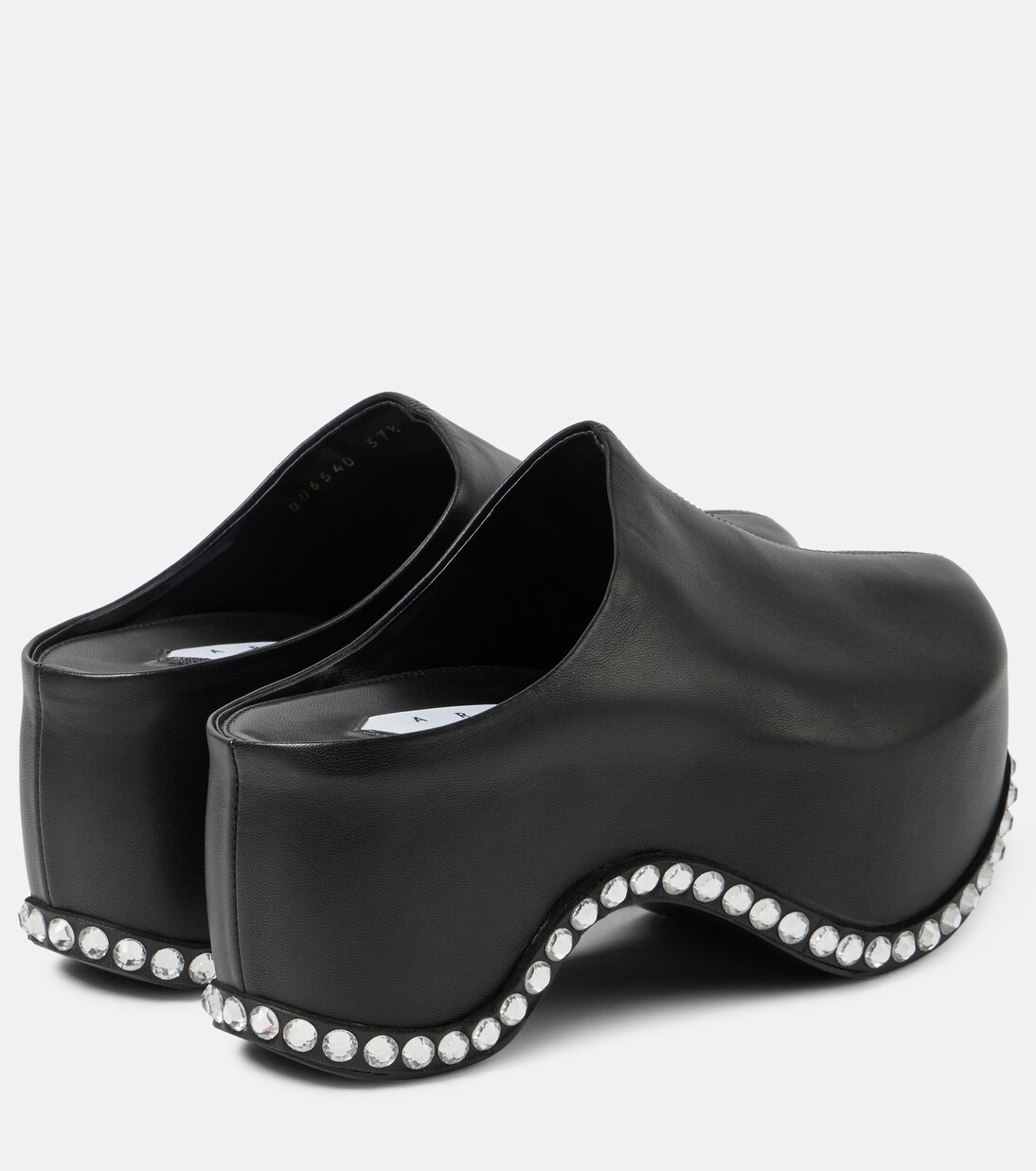 X Sergio Rossi Clogs Bomb aus Leder | Area