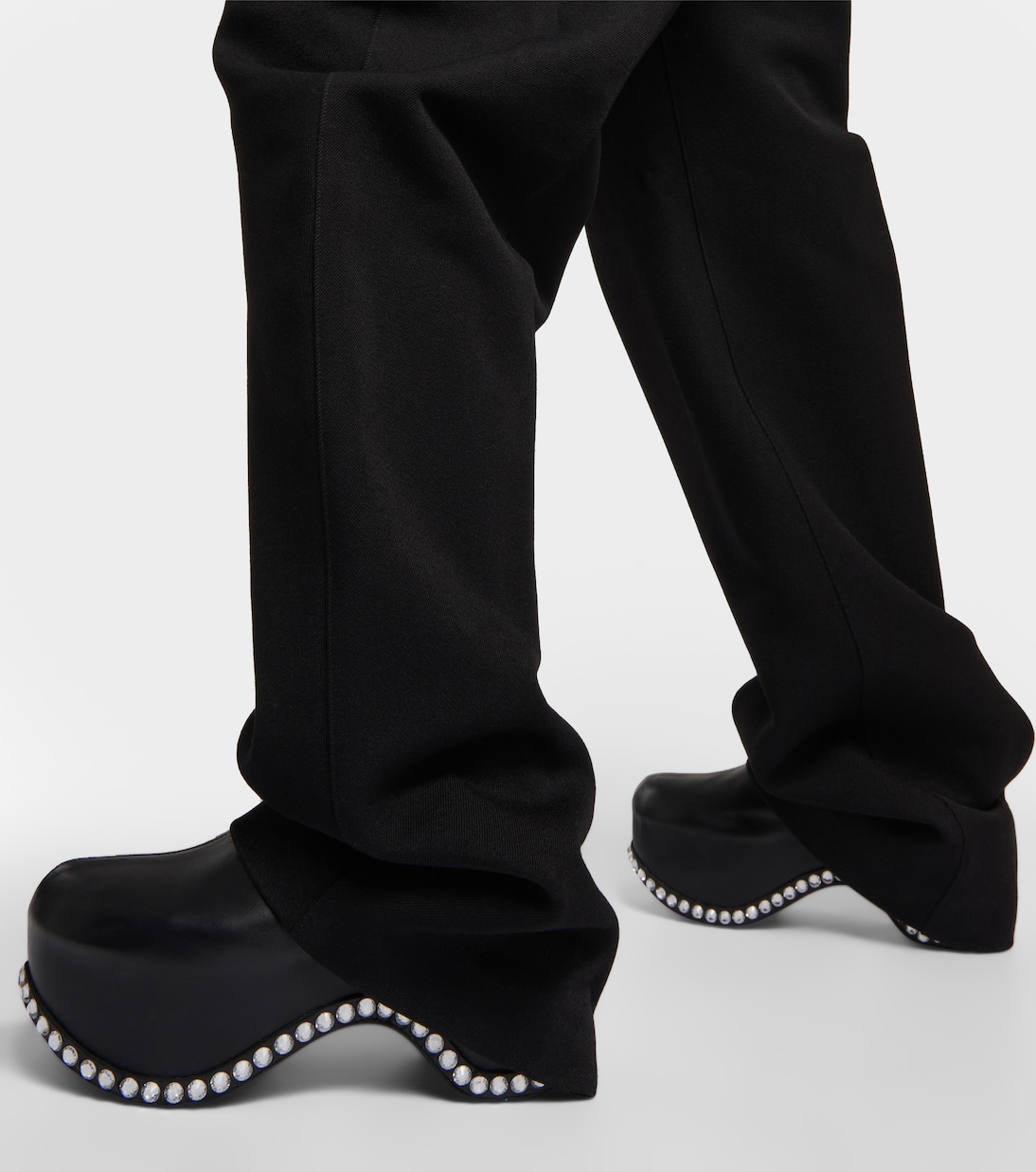 X Sergio Rossi Clogs Bomb aus Leder | Area