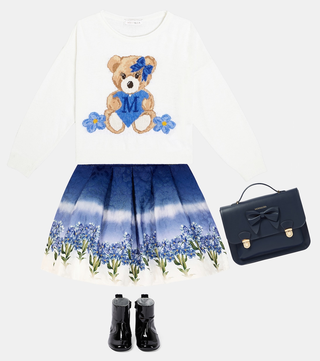 Pullover in misto lana e cashmere | Monnalisa