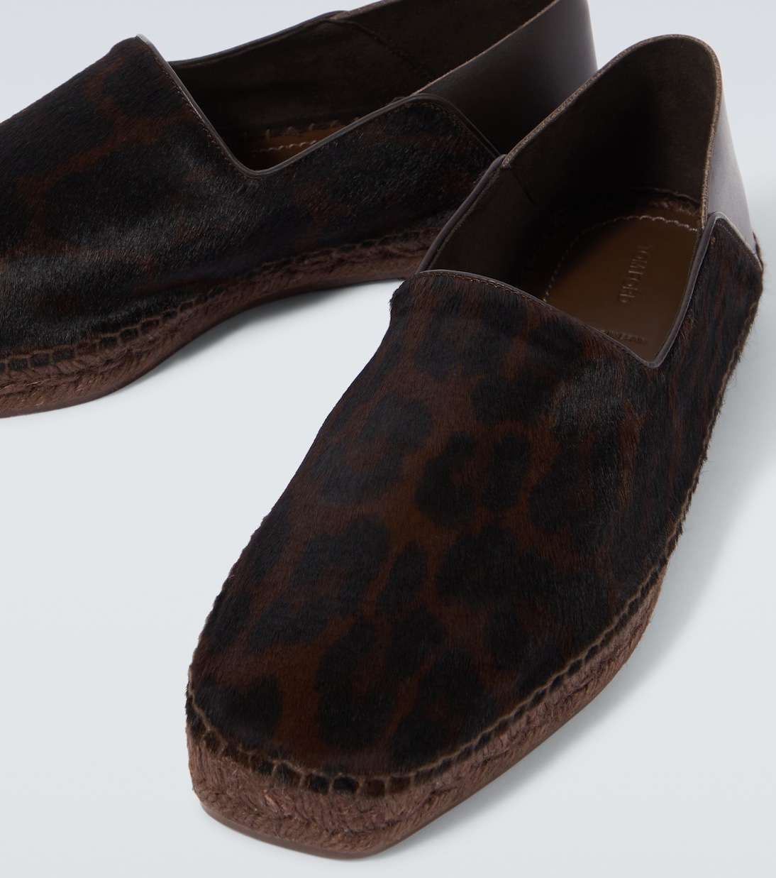 Alpargatas con estampado de leopardo | Tom Ford