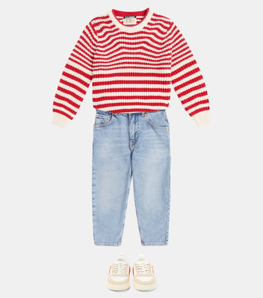 Pullover aus einem Baumwollgemisch | Scotch & Soda Kids