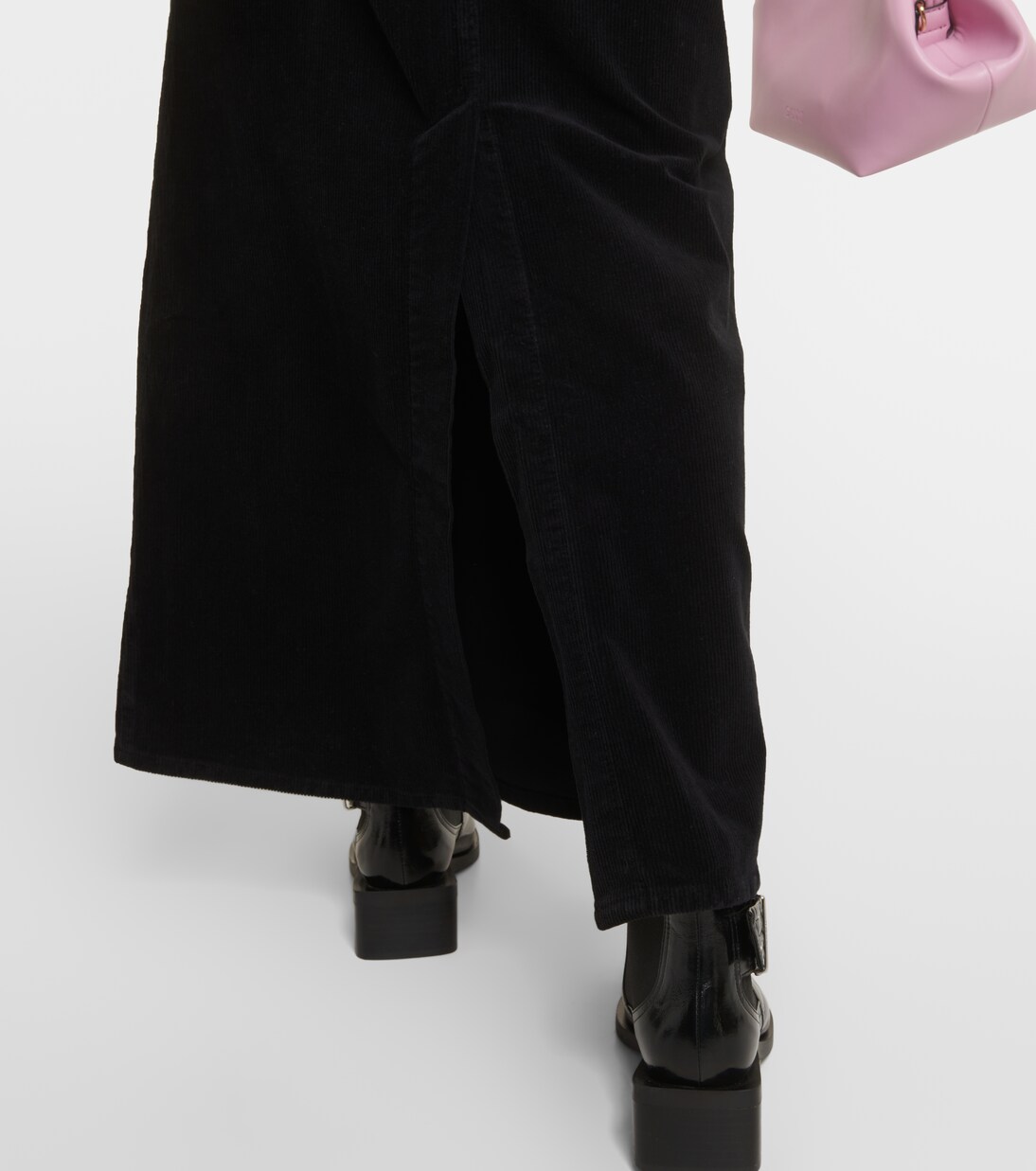 Maxirock aus Cord | Ganni