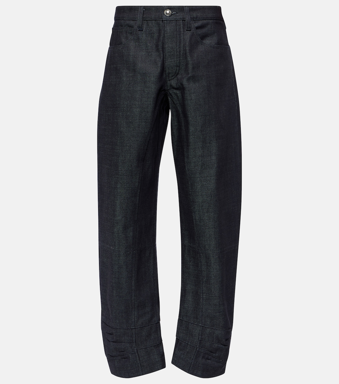 Mid-Rise Tapered Cropped Jeans | Jil Sander