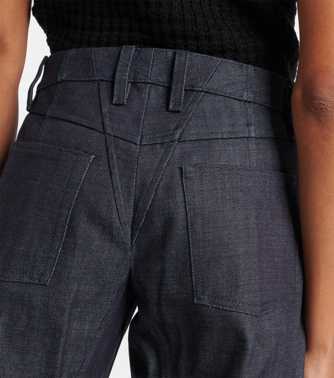 Mid-Rise Tapered Cropped Jeans | Jil Sander