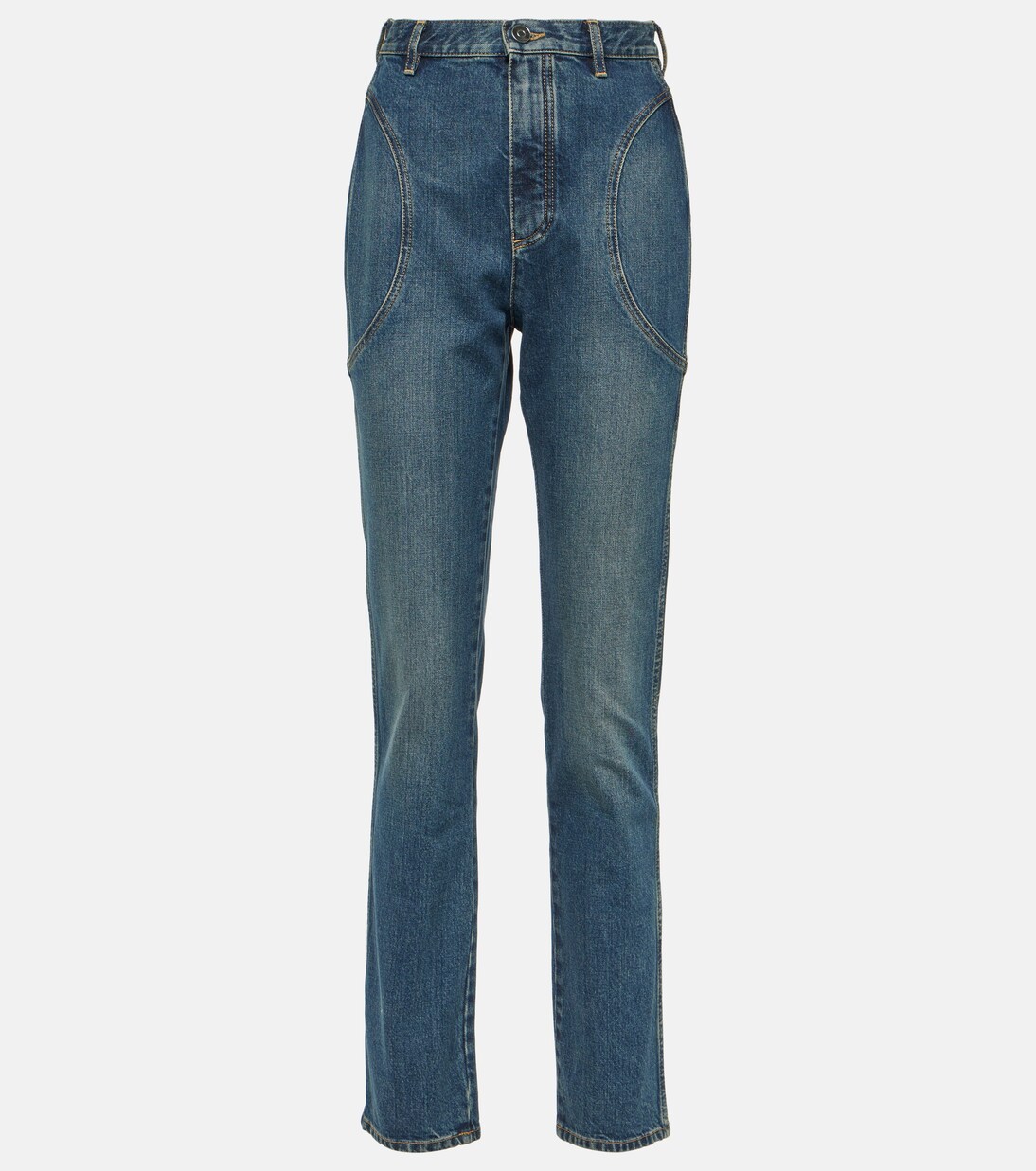 High-Rise Slim Jeans | Alaïa