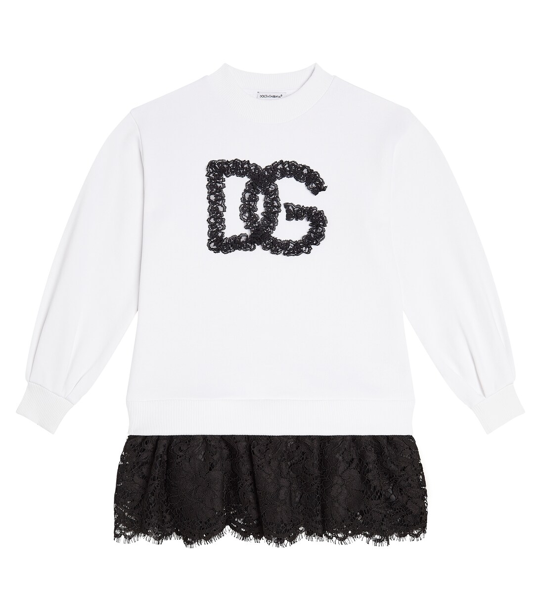 DG cotton jersey dress | Dolce&Gabbana Kids