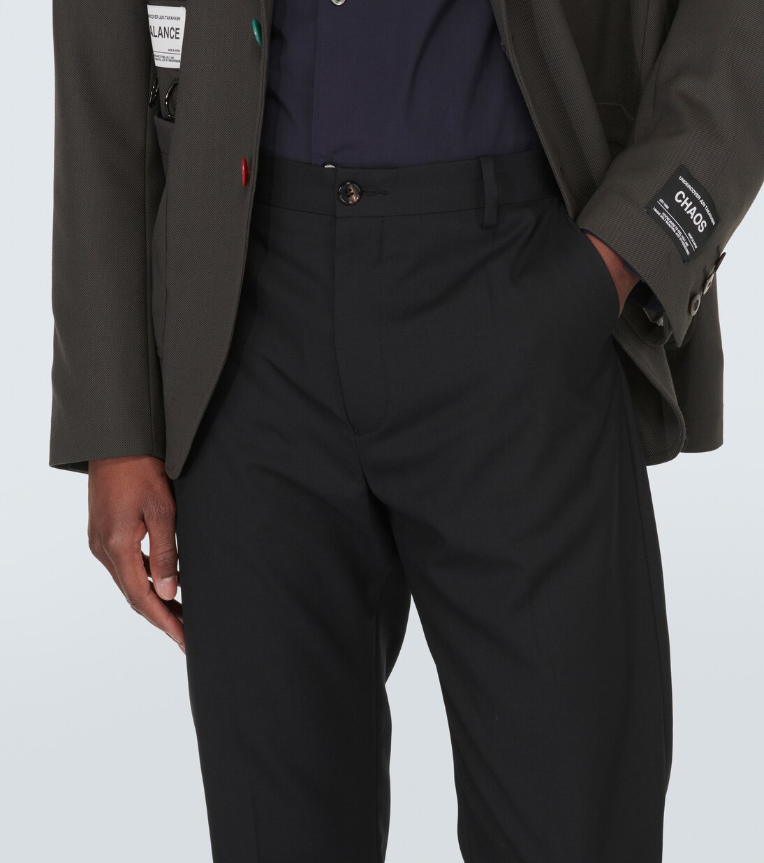 Wool tapered pants | Undercover