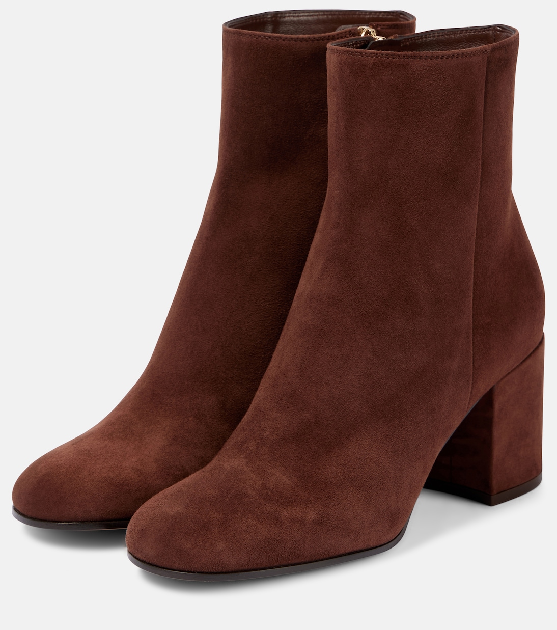 Ankle Boots Joelle 70 aus Veloursleder | Gianvito Rossi