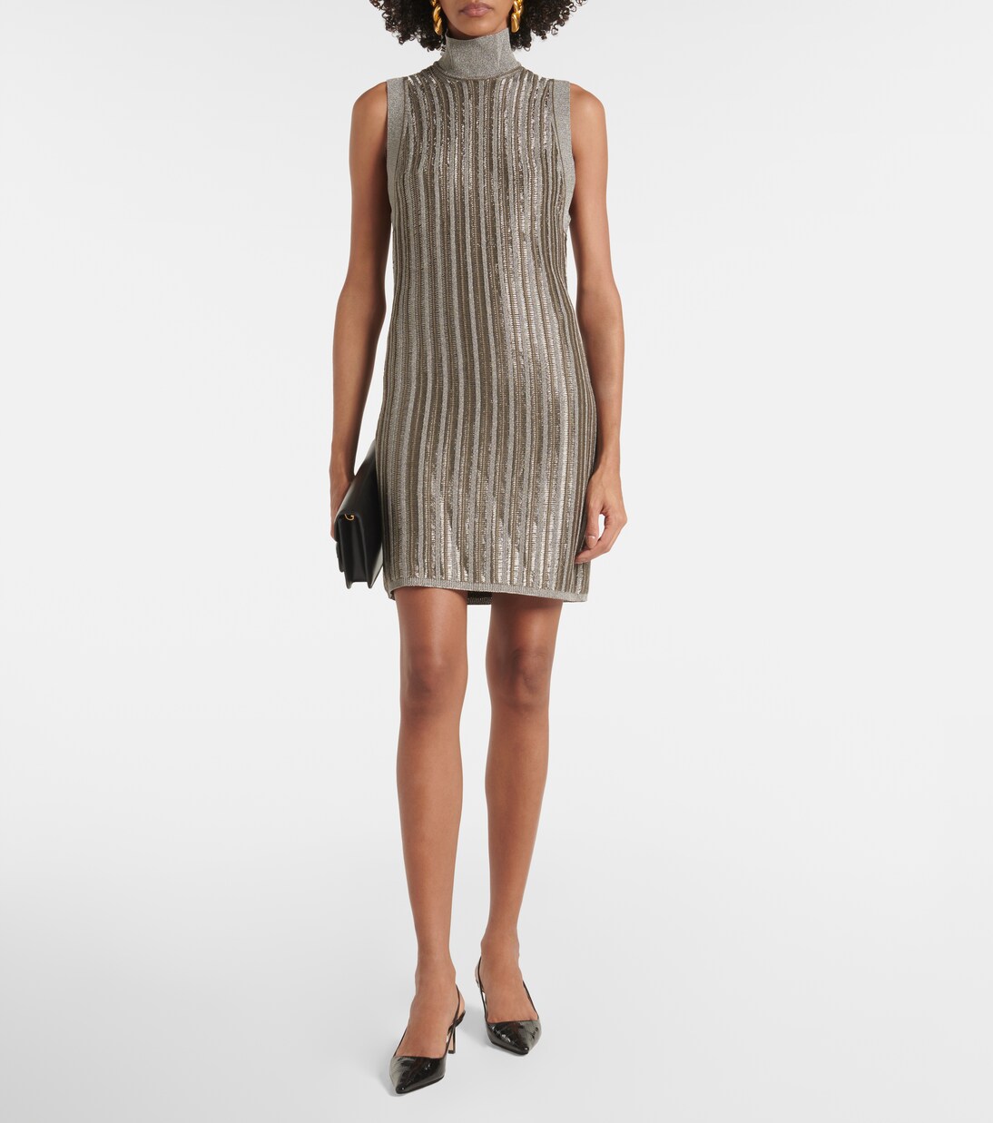 Minikleid aus einem Wollgemisch | Tom Ford