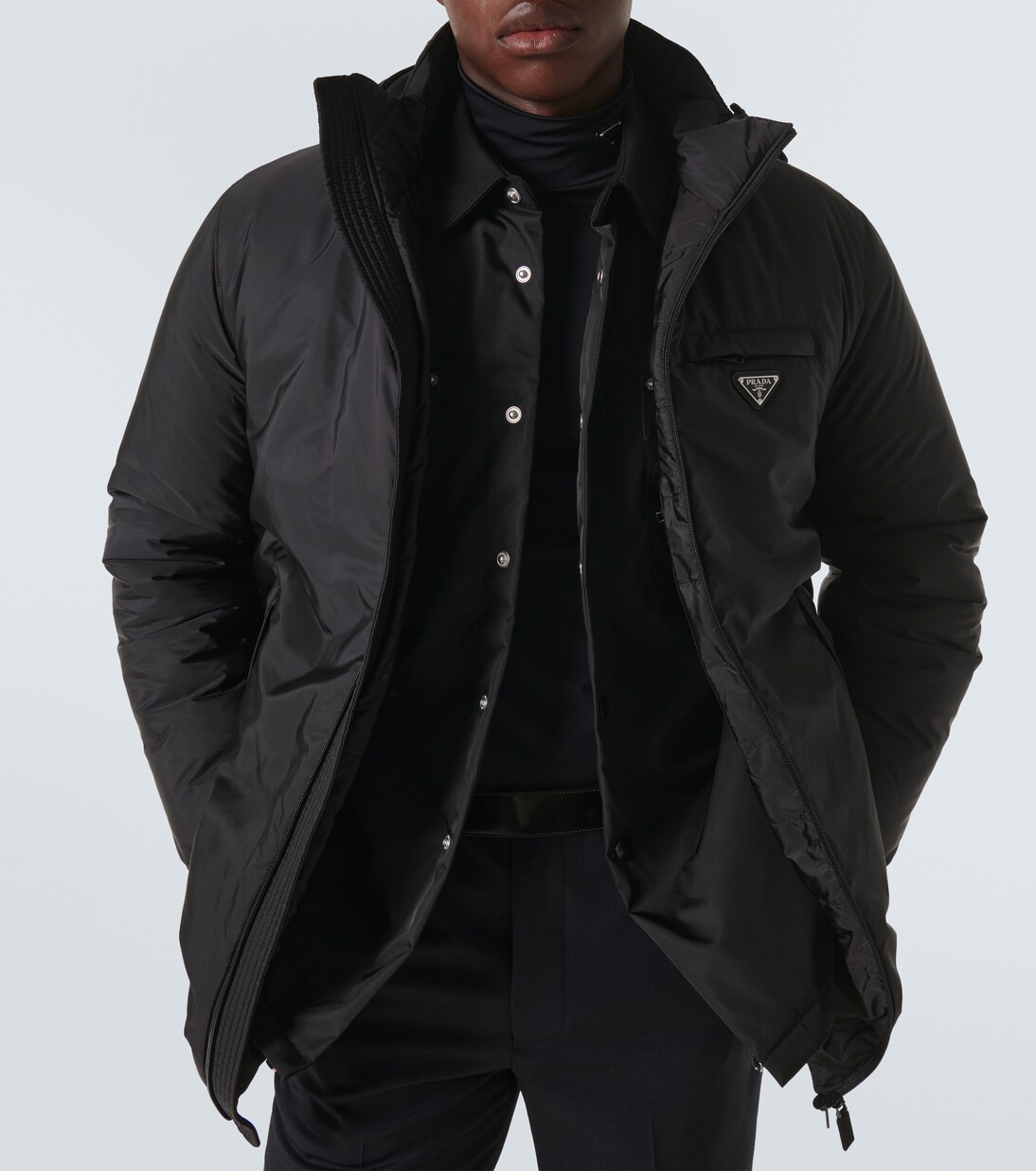 Manteau matelassé en Re-Nylon | Prada