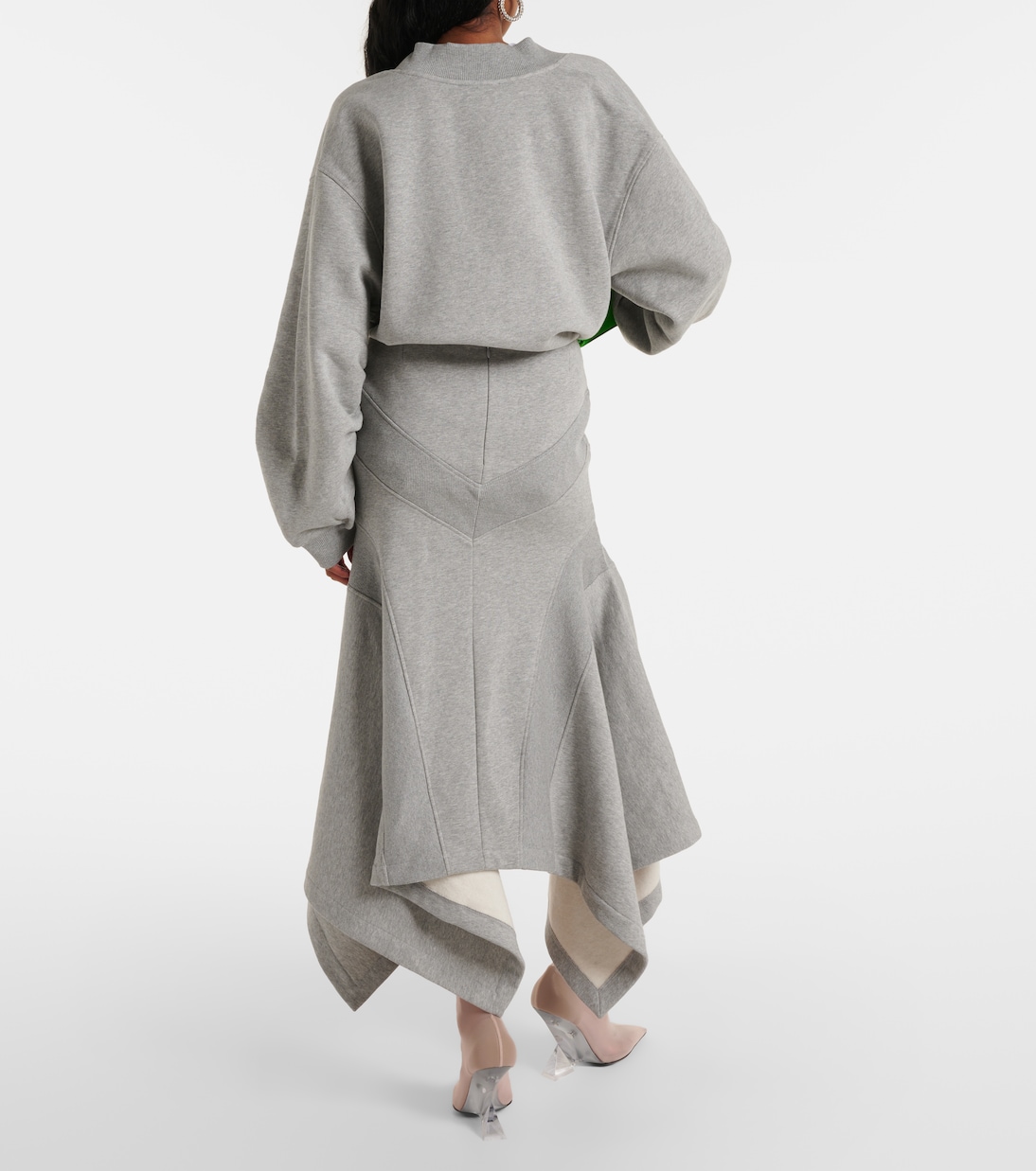 Cotton midi skirt | The Attico