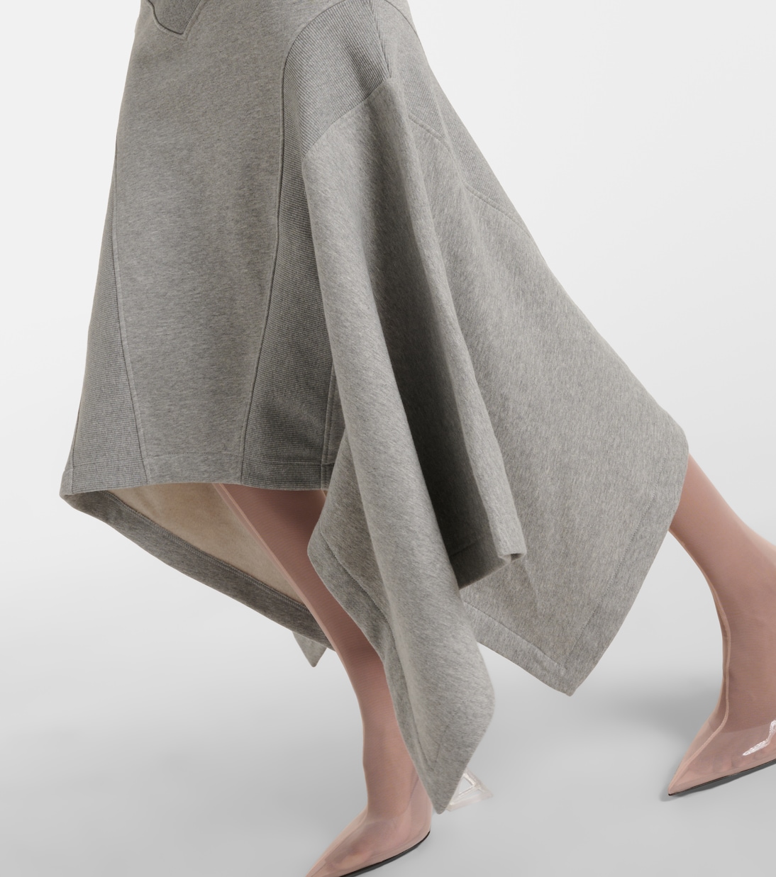 Cotton midi skirt | The Attico