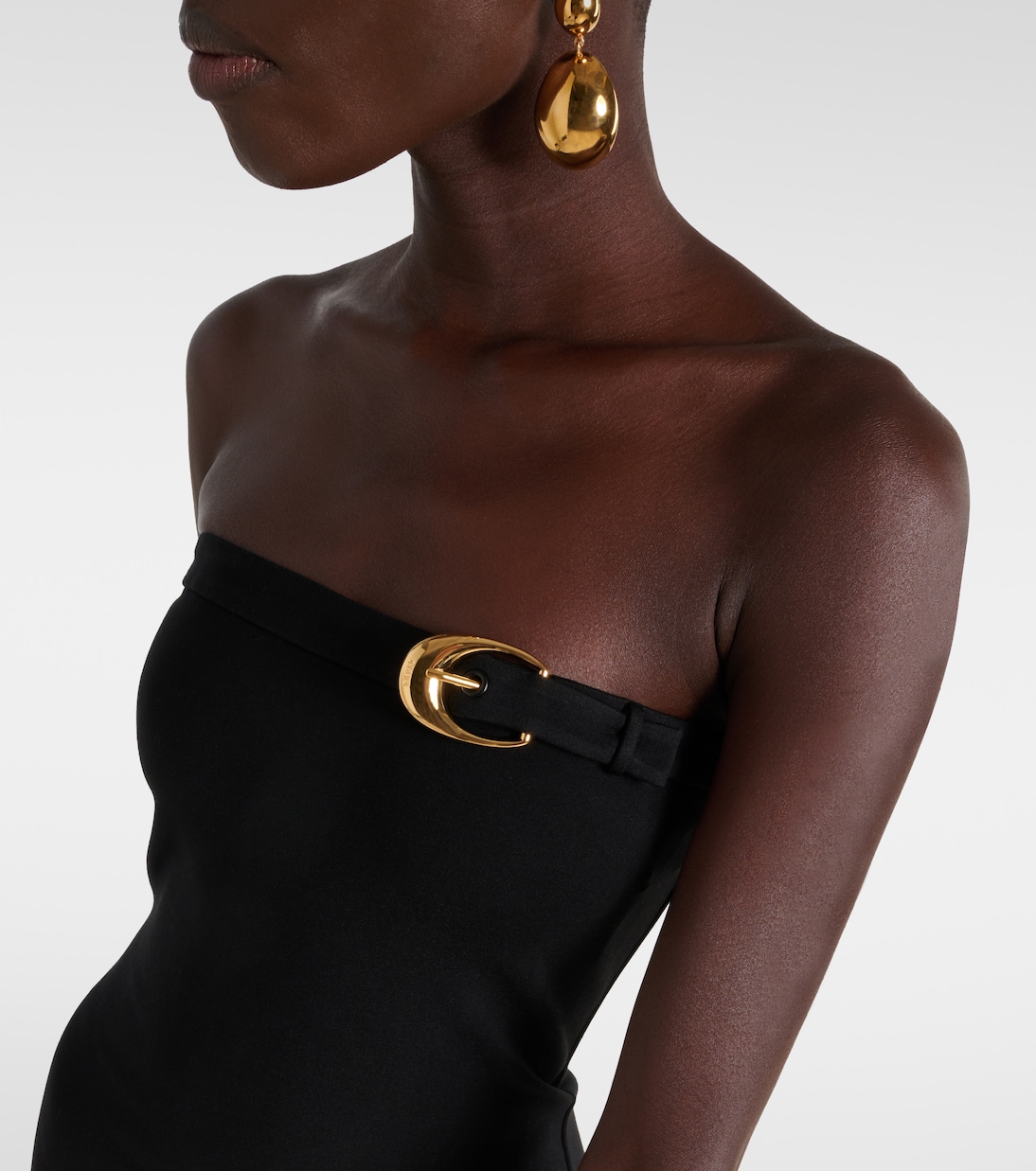 Robe midi bustier Beekman | Staud