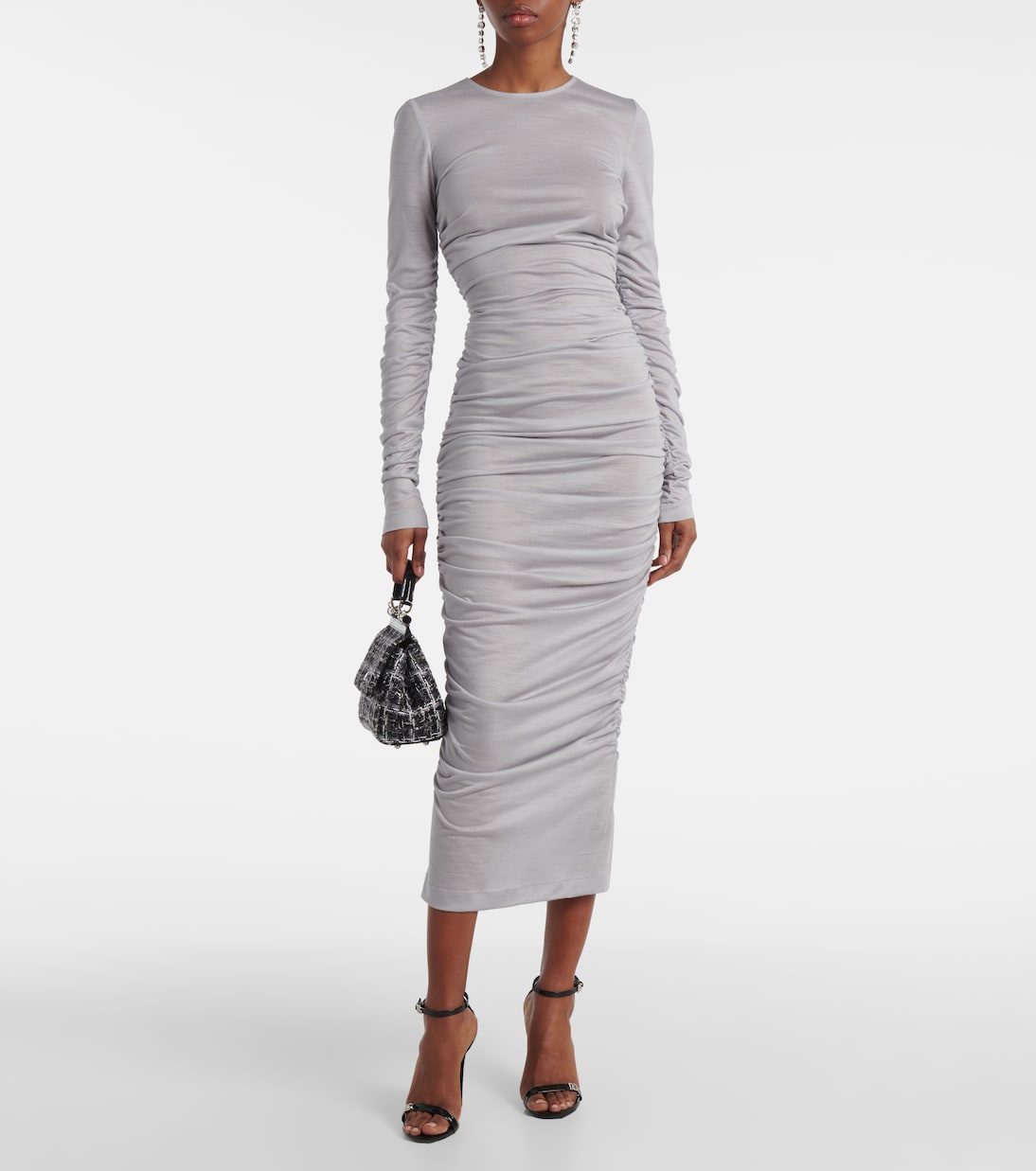Wool midi dress | Dolce&Gabbana