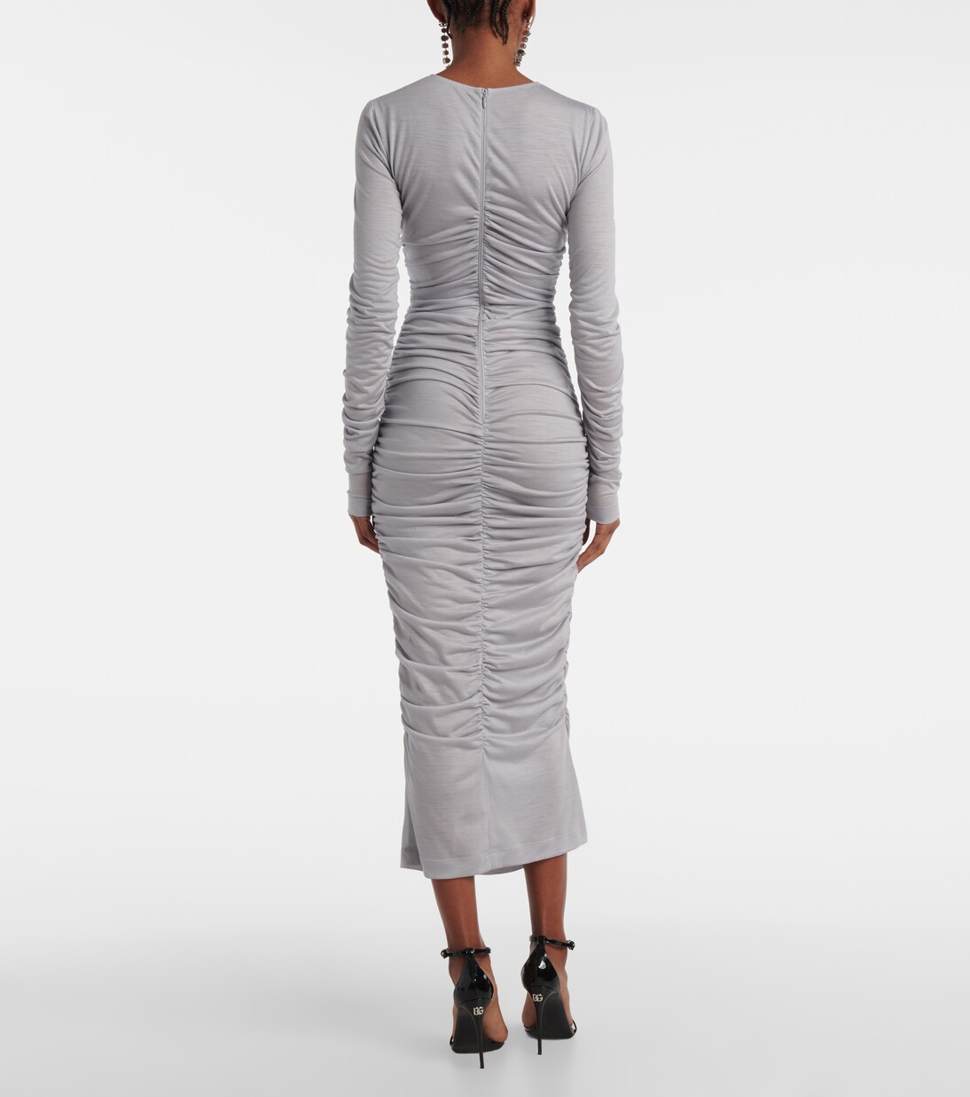 Wool midi dress | Dolce&Gabbana