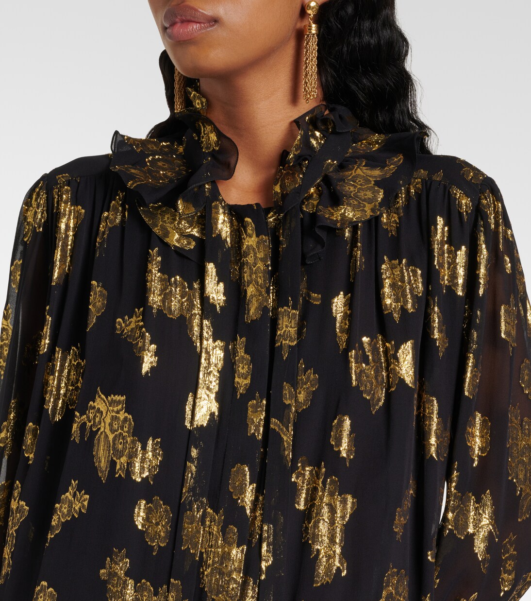 Minikleid aus einem Seidengemisch | Chloé