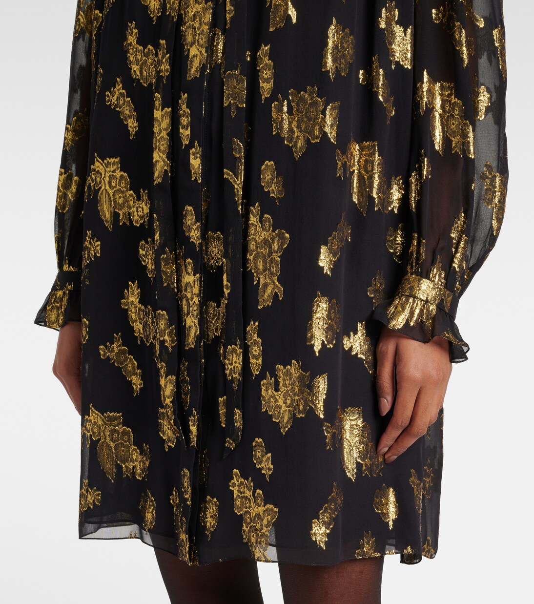 Minikleid aus einem Seidengemisch | Chloé