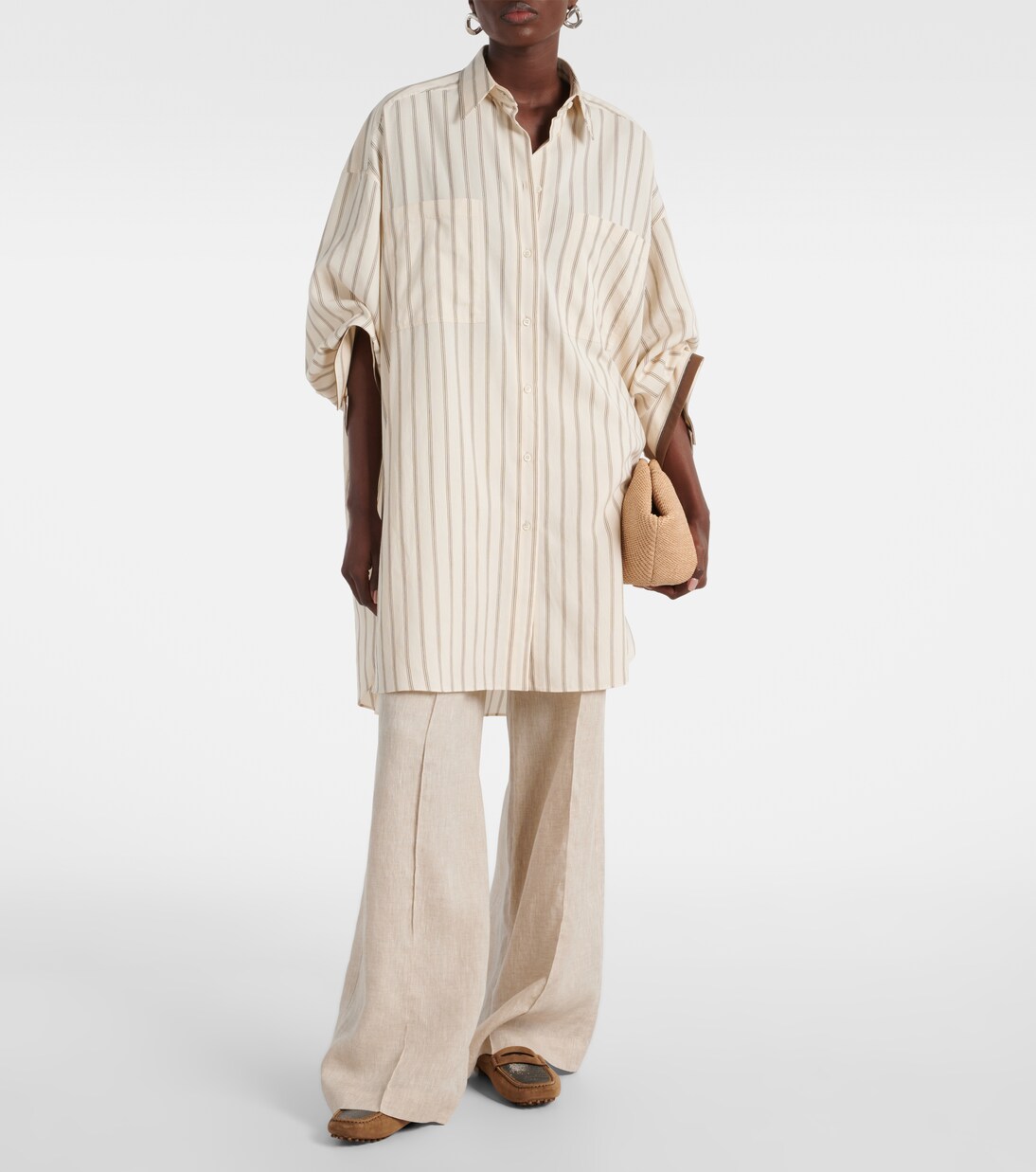 Mules de ante con cuentas Monili | Brunello Cucinelli