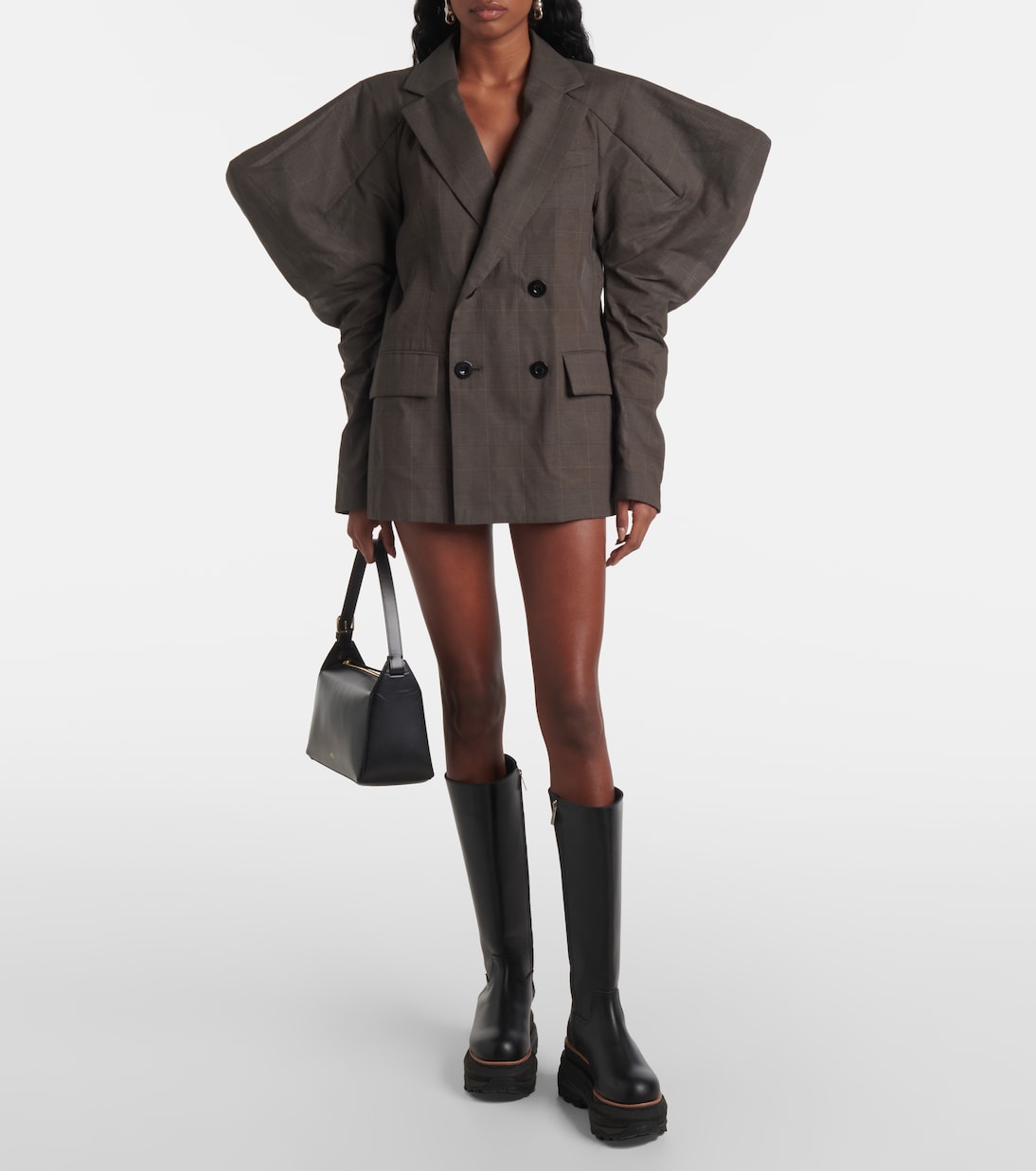 Blazer aus Baumwoll-Voile | Sacai