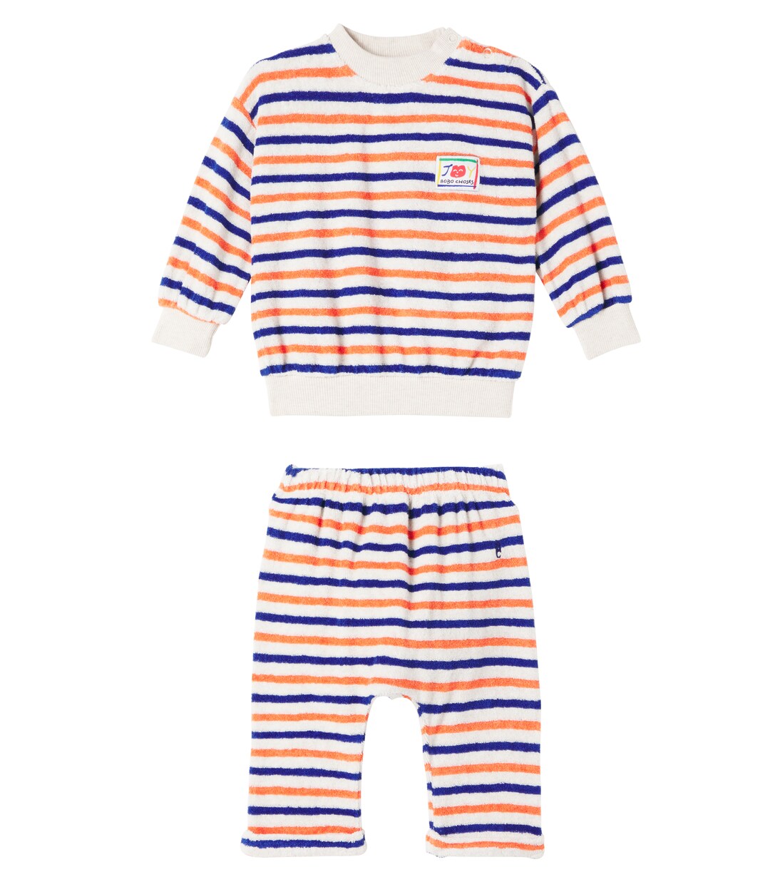 Baby terry sweatshirt and sweatpants set | Bobo Choses