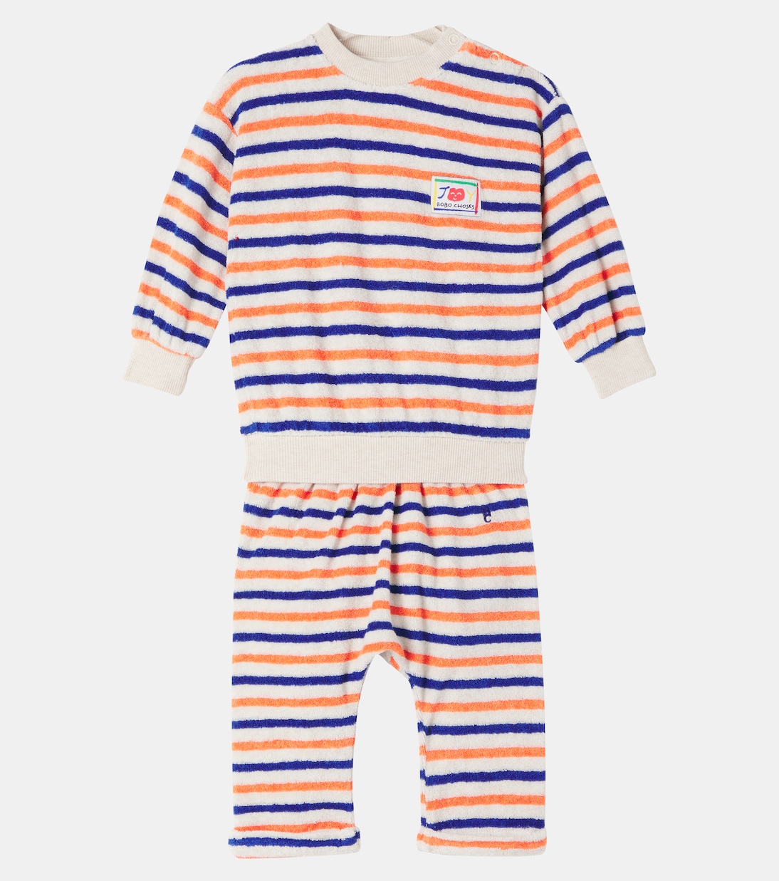 Baby terry sweatshirt and sweatpants set | Bobo Choses