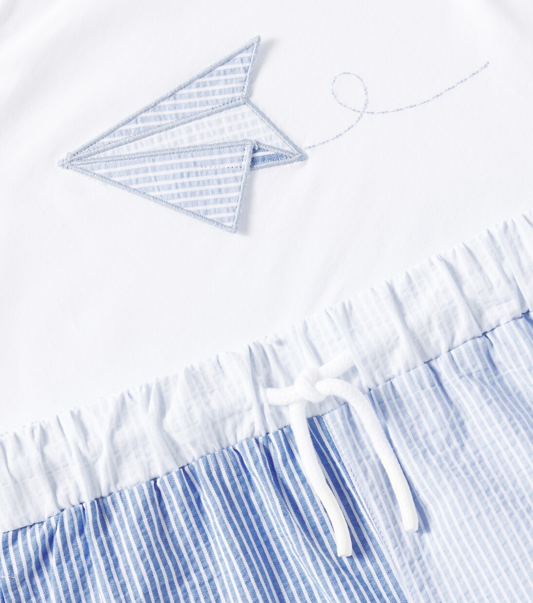 Cotton jersey T-shirt and shorts set | Patachou