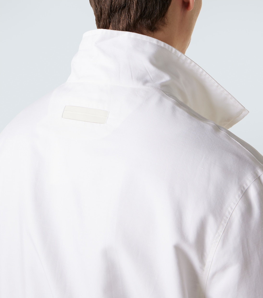 Cotton, linen, and silk jacket | Zegna