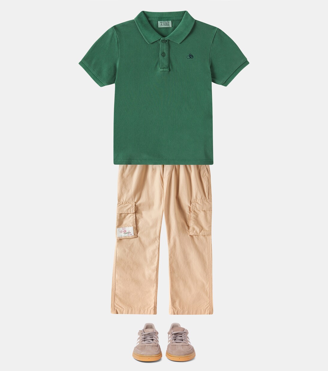 Cotton cargo pants | Scotch & Soda Kids